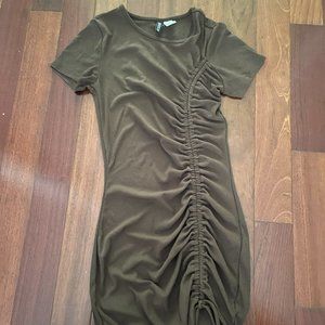 H&M Women's Brown T-shirt Dress